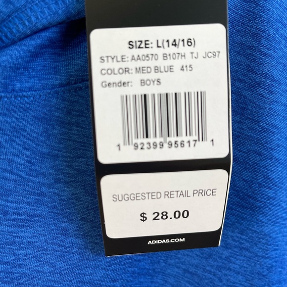 Adidas long sleeve hooded shirt - Picture 2 of 5